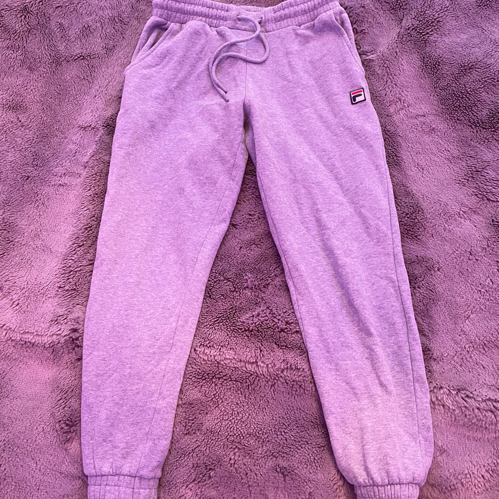 Gray Flia sweatpants